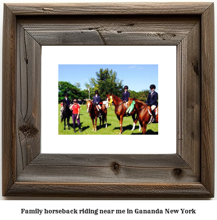 family horseback riding near me in Gananda, New York